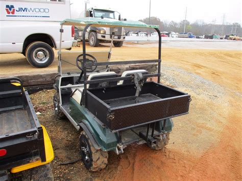 electric golf cart with dump box|club car truck.